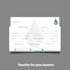 design invoice, payment salary voucher, letterhead,