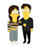 draw yourself in a very cool simpsons style