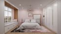 do bedroom interior design and realistic 3d render