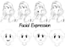 design unique facial expression for your character