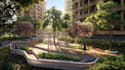 create 3d render for landscape design, backyard, garden, patio, pool in 24 hours