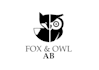 design high quality owl fox logo in high definition