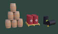 create low poly 3d  models