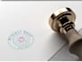 create a unique circle stamp badge logo for you