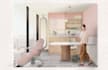 create interior design photoshop illustrations