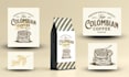 design premium coffee label, pouch, and mylar bag packaging