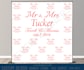 design clean step and repeat banner back drop within 3 hours