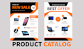 do promotional product catalogue and look book design
