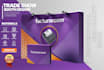 design backdrop, trade show booth, kiosk booth, or exhibition stand