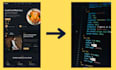 convert figma, xd, sketch, psd, pdf, jpeg png to html css js