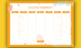 create journal design, digital planner, wall calendar design