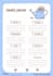 design calendar planner, monthly planner and journal planner
