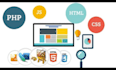 develop website with html, css, javascript, php