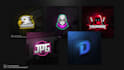 design twitch stream pack, overlay, panels and logo