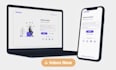 develop front end web app with react next js