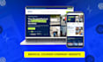 create logistics website, medical courier, trucking, transport, dispatch website