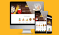 create responsive website using HTML CSS javascropt bootstrap and others