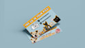 create a thankyou card stand out with playful design
