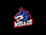 design high quality wolf logo in high definition