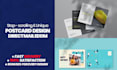 design your eddm postcard, leaflet and real estate postcard