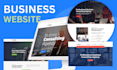 do business, corporate website with divi or any other theme