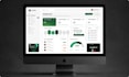 design a modern saas dashboard UI UX in figma