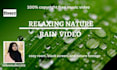 create HD thunder sounds with rain video