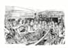 create stunning pen and ink illustration for you