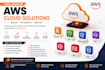 develop AWS lambda s3 dynamodb sqs sns ses and rds services