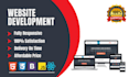 html CSS bootstrap responsive website development