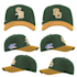 create a custom hat or cap with side patches and any front design