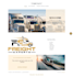 design transport logistics trucking website with wordpress