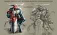 draw fantasy or sci fi concept art character design