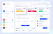 design nft dashboard, crypto admin panel, web app UI UX design