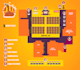 do isometric event map vector 3d festival maps illustrations