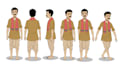 create perfect 2d cartoon character designs for you