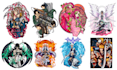 make enamel pin anime design
