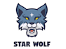 design superb wolf logo