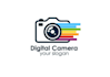 esign handwritten signature photography logo with camera
