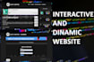 make custom websites with HTML CSS PHP and mysql