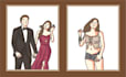 draw cute cartoon portrait from your photo