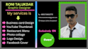 design your facebook cover, youtube banner, twitter header, social media header