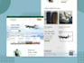 do modern mobile UI UX dashboard and web design