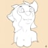 make a base color furry drawing