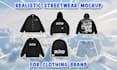 create realistic streetwear mockups for your clothing brand