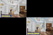 realistically change house, stucco, cabinet, door, trim, wall color in photoshop