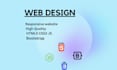 design a modern responsive website using HTML, CSS, js