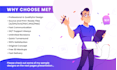 do graphic illustrator work and design anything in adobe illustrator