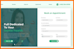 create modern landing page design