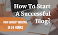 write efficacious SEO optimized article or blog post